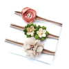 3PCs Baby girl Newborn Kids headband