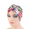 Ready to wear Ankara print stretch turban hats/Headwrap scarf