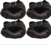4 Bundles Short 100% Brazilian Human Hair Weave