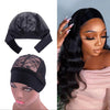 Headband wig caps. stretchable lace weaving caps for making headband wigs