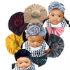 Baby girl Kids Velvet Newborn headband/Turban hats