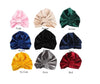 Baby girl Kids Velvet Newborn headband/Turban hats